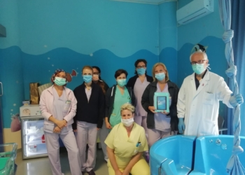 Partorire ai tempi del Coronavirus, un tablet per parlare con il partner. Donato dall’Associazione sportiva Winter League