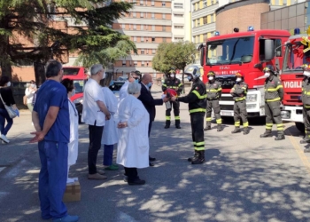 Donazione dei Vigili del Fuoco di Terni al Santa Maria di Terni