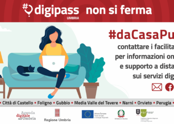 #daCasaPuoi, i Digipass dell’Umbria assicurano informazione online