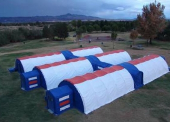 Coronavirus, presentato ospedale da campo. Tesei: “Struttura all’avanguardia”