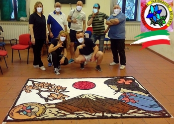 Infioratori di Bolsena al Virtual International Ephemeral Art Tokyo