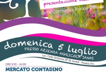 Mercato Contadino, appuntamento con la Comunità Rurale Diffusa