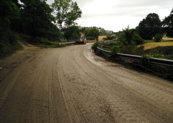 Maltempo, squadre Provincia in azione da stanotte: Situazioni difficili sulle SP 38 e 91 nell’Amerino