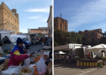 Doppia location per il mercato cittadino: il sabato torna in Piazza del Popolo, il giovedì alla ex Caserma Piave