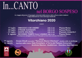 “In…Canto” nel Borgo Sospeso di Vitorchiano