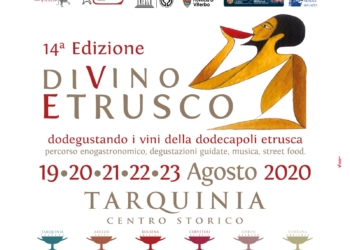 Il “Divino Etrusco” a Tarquinia dal 19 al 23 agosto