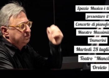 “Spazio Musica”, recital pianistico con il M° Massimiliano Damerini