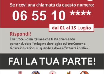 Seconda fase Indagine sierologica al Covid-19: nuovo ciclo di prelievi nel territorio comunale di Orvieto