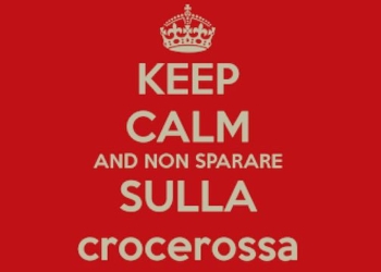 “Scuola, non sparate sulla Croce Rossa”