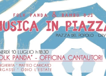 Quattro appuntamenti in musica in Piazza del Popolo con “Folk Panda & Bamboo DJS Musica in Piazza”