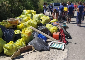 Plastic Free sul Lago di Corbara, raccolta 1 tonnellata di rifiuti: “C’è ancora molto da fare. Prossima giornata il 2 agosto”