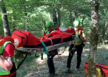 Salvato un biker dal Soccorso Alpino e Speleologico Umbria grazie al “Sms Locator”