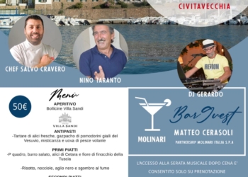 Nuovo appuntamento con “Risate&Risotti”, divertimento e alta cucina di fronte al mare
