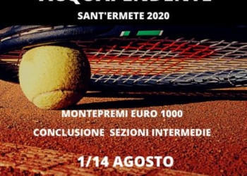 Inaugurata ad Acquapendente l’Edizione 2020 del Torneo di Tennis S.Ermete