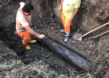 Pronto intervento di riparazione definitiva a Ciconia dopo il guasto. Predisposto un servizio di autobotti durante i lavori