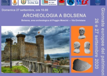 “Archeologia a Bolsena” per le Giornate Europee del Patrimonio 2020