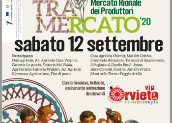 Settembre, è tempo di “Tramercato”. Tornano, sabato 12, i prodotti agroalimentari delle terre orvietane