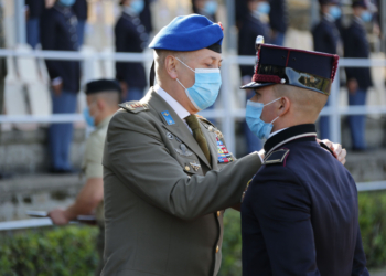 Consegna dei gradi a 110 allievi del XXI Corso “Esempio”