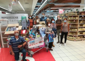 Distribuzione beni di prima necessità venerdì 2 ottobre 2020, Coop e Associazioni di Volontariato insieme