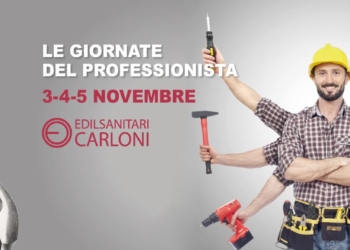 Da Edilsanitari Carloni tre giornate dedicate a idraulica ed edilizia: sconti e super regalo per professionisti con Partita Iva