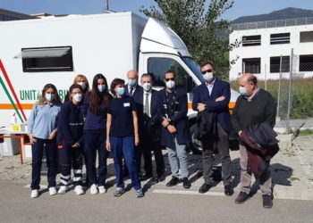 Operativa la nuova postazione tamponi dell’Asl