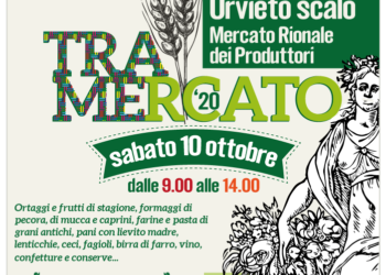 Orvieto Scalo: sabato 10 ottobre al via il “Tramercato” d’autunno
