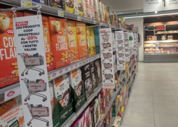 Ancora di più al fianco delle famiglie, sconto del 20% su tutti i prodotti Coop industriali per soci e clienti