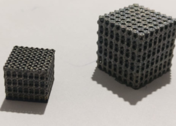 Ricerca sui metamateriali di Unitus sulla copertina di Materials Today