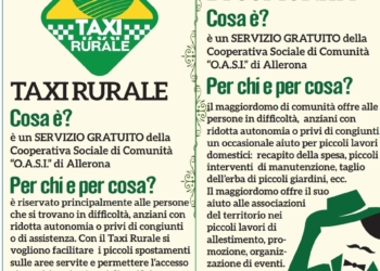 Tra Allerona e Castel Viscardo arriva il Taxi rurale e il Maggiordomo di Comunità