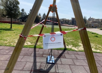 Dal 10 novembre chiuse aree gioco per bambini all’interno di tutti i giardini pubblici comunali