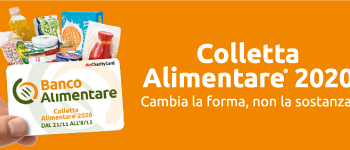 24esima giornata nazionale della colletta alimentare: quest’anno la spesa si fa con le card