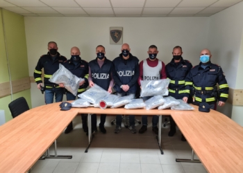 Sequestrati dalla Stradale di Orvieto 11 kg di marijuana per un valore di 100mila euro. In manette due ventenni