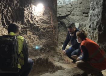 Dai lavori ipogei del Pozzo della Cava emerge la calce del Medioevo