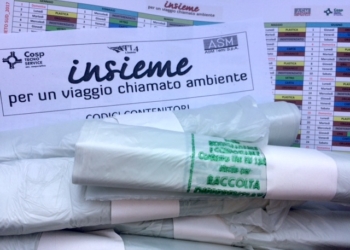 In distribuzione nuova fornitura dei sacchi biocompostabili per l’organico anno 2021