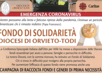 Fondo di Solidarietà dalla Commissione Caritas diocesana, aiutate 391 famiglie orvietane