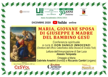 “Maria, giovane sposa di Giuseppe e madre del bambino Gesù”, conferenza spiriturale con don Danilo Innocenzi