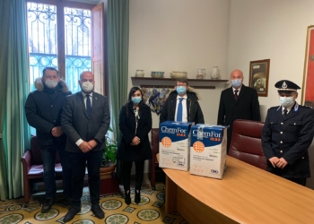 La Lega dona tute anti-covid per la polizia penitenziaria di Orvieto e Terni