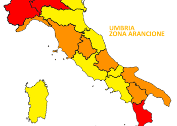 Coronavirus, anche l’Umbria in “zona arancione”: cosa si potrà fare e cosa sarà vietato