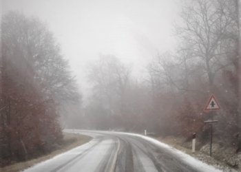 Maltempo, nevica su zone collinari Orvietano. Attivati interventi Provincia su rete viaria