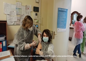 Coronavirus: al via in Umbria somministrazione delle seconde dosi vaccino