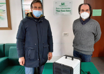 Donato un apparecchio sanificatore ad ozono per la sede sociale dell’Unitre