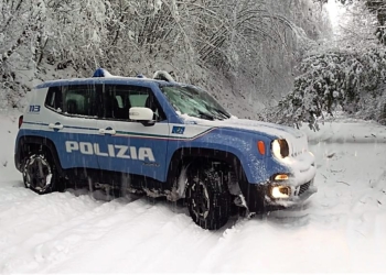 Neve e gelo per l’arrivo di Burian: dispiegamento di forze della Polizia di Stato nel fine settimana