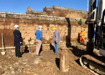 Cantiere aperto alla Fortezza dell’Albornoz, lavori conclusi entro la primavera