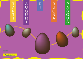 Poste Italiane dedica alla Santa Pasqua 2021 una colorata cartolina, in vendita dal 26 marzo al 6 aprile