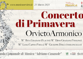“OrvietoArmonico”, su Facebook e YouTube il concerto della Scuola di Musica per salutare la primavera