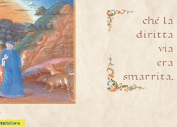 Poste Italiane: Una cartolina filatelica con Dante e Virgilio per il Dantedì