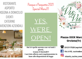 Vis à Vis, cucina&eventi … Tradizione e fantasia per il Menù di Pasqua e Pasquetta d’asporto o a domicilio
