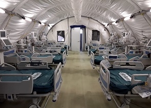 Emergenza Covid, ospedale da campo della Regione operativo dal 10 marzo