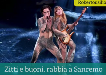 ZITTI  E  BUONI – RABBIA  A SANREMO psicologia della canzone vincitrice