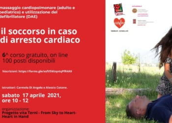 “Il soccorso in caso di arresto cardiaco”, corso gratuito online per imparare le manovre salvavita